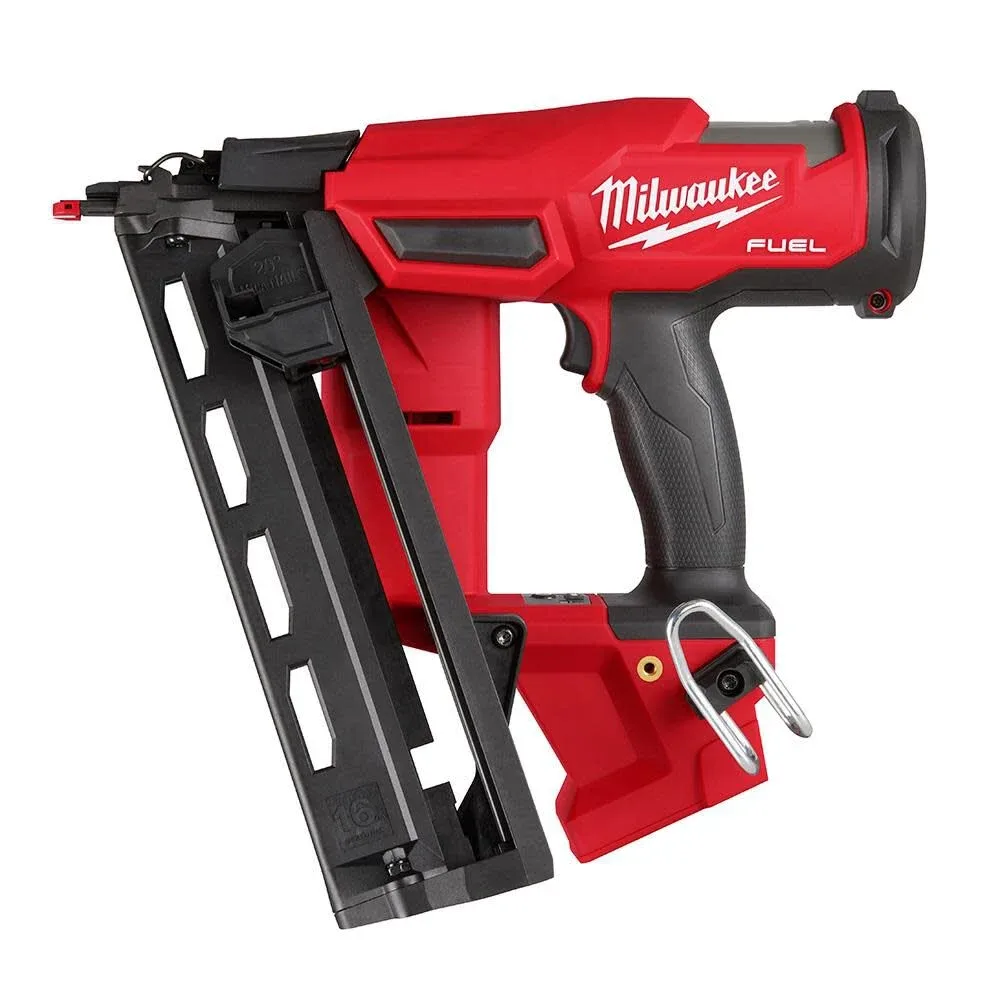 Milwaukee M18 FUEL 18-Volt Lithium-Ion Brushless Cordless Gen II 16-Gauge Angled Finish Nailer (Tool-Only)