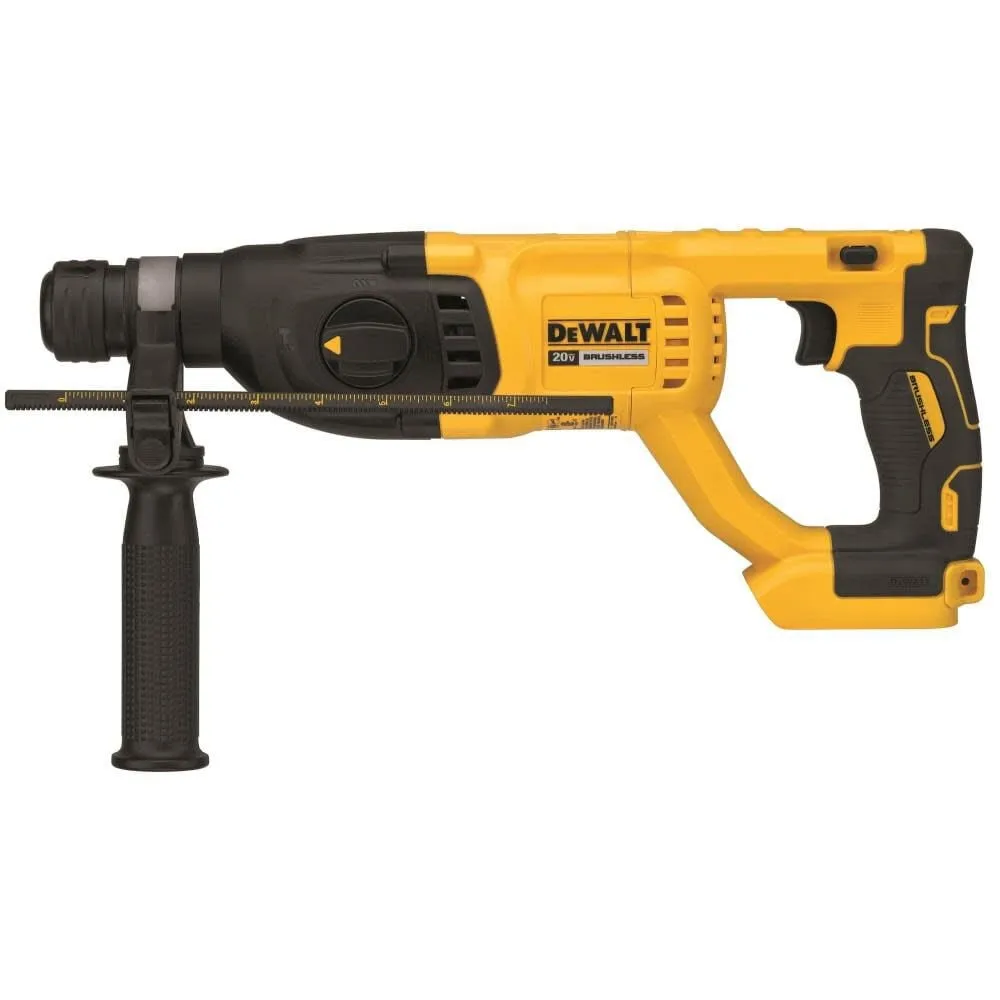 DEWALT 20V MAX Cordless Brushless 1 in. SDS Plus D-Handle Concrete and Masonry Rotary Hammer (Tool Only)