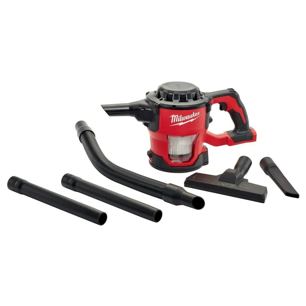 Milwaukee Bagless M18 18-Volt Lithium-Ion Cordless HEPA Compact Handheld Vacuum (Tool-Only)
